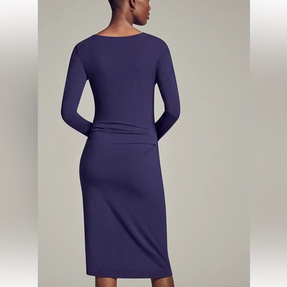 M.M.LaFleur,The Annabel Dress,Blue, Sophisticated Luxury,Excellent Cond.,Size L - Picture 7 of 13